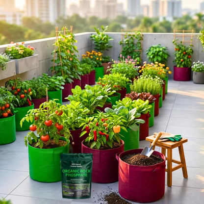 Organic Rock Phosphate Fertilizer for Gardening (900 GM)