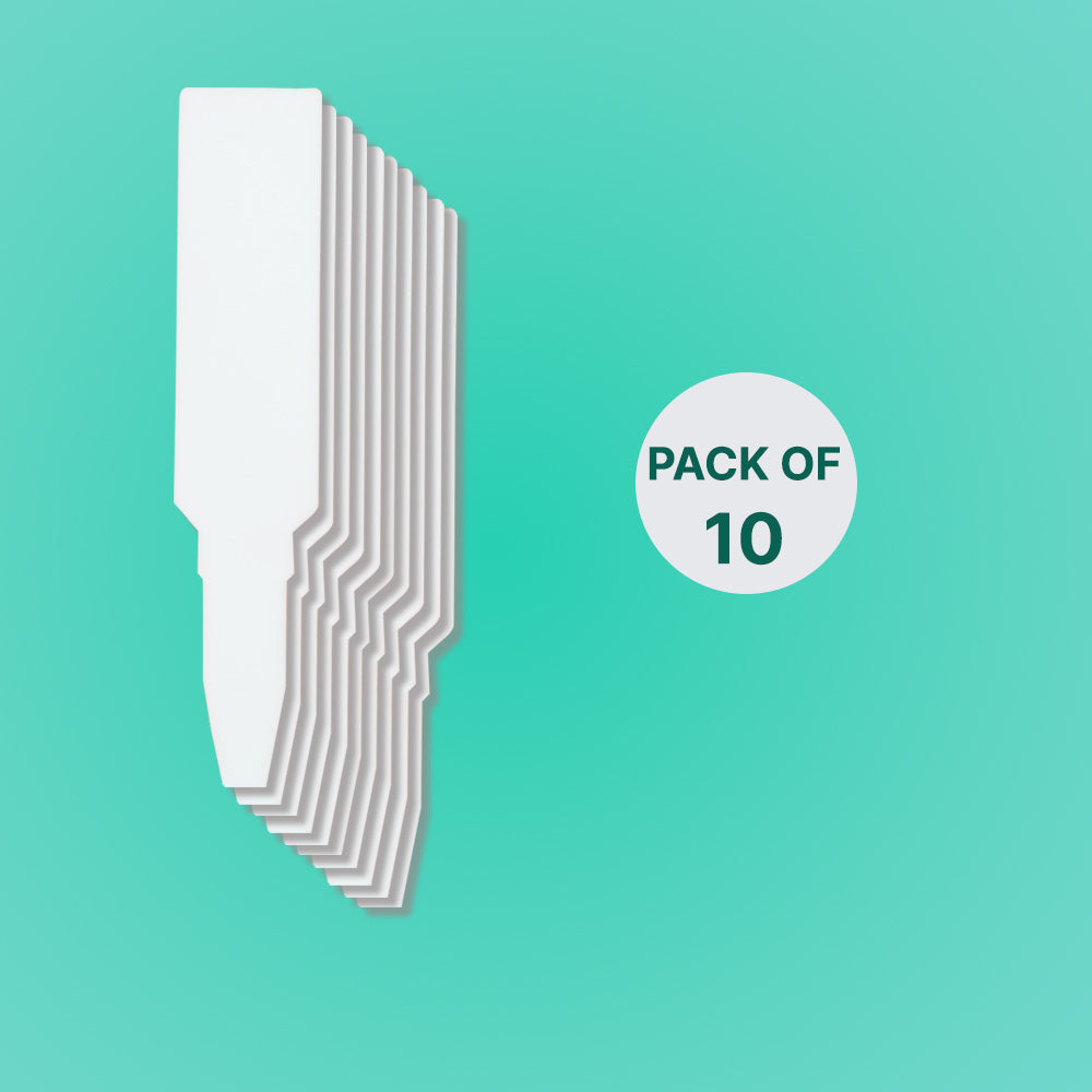 Arrow shape Plant Tag Marker label White for Home Gardening