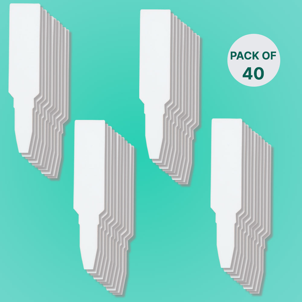 Arrow shape Plant Tag Marker label White for Home Gardening