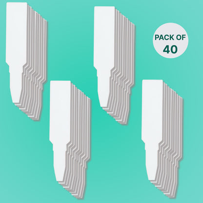 Arrow shape Plant Tag Marker label White for Home Gardening