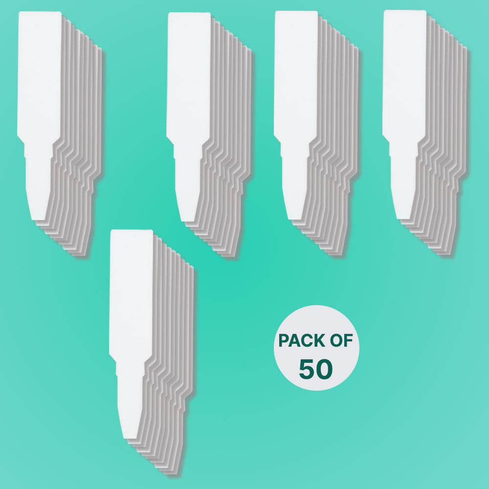 Arrow shape Plant Tag Marker label White for Home Gardening