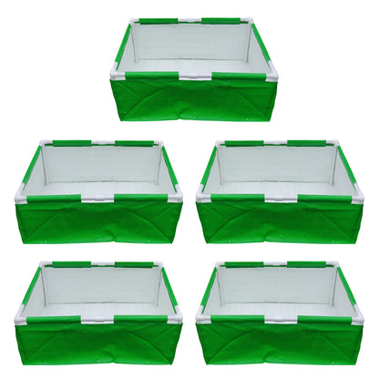 HDPE 36x24x12 Rectangle Grow Bag With Supporting Pvc Pipes Extra Thick Premium Quality Grow Bags