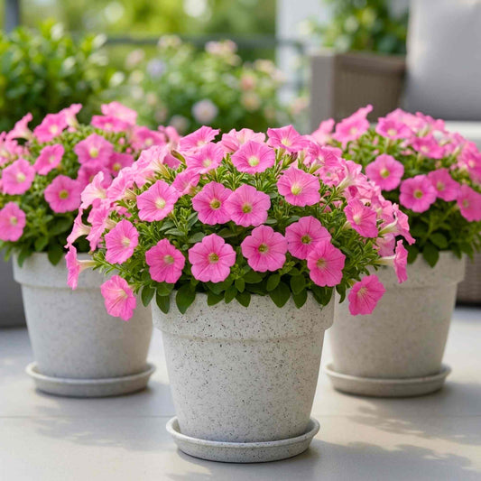 Petunia Supercascade Pink Flower Seeds (50 Seeds) High Germination/ Easy To grow/ Perfect for pots, balconies, or Terrace gardens
