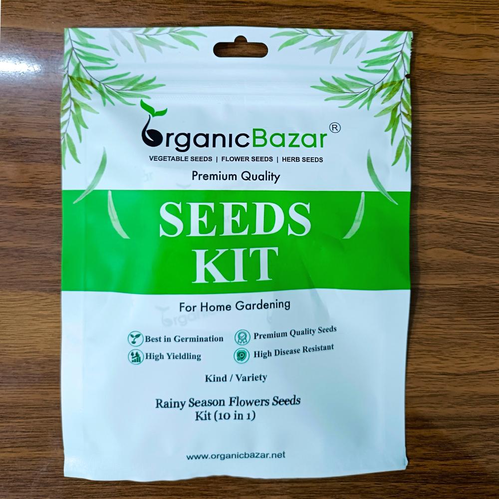Rainy Season Flowers Seeds kit (10 in 1)