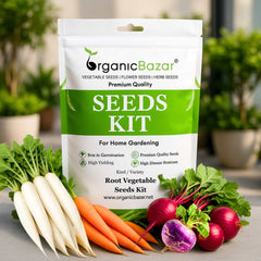 Root Vegetable Seeds Kit For Home Gardening
