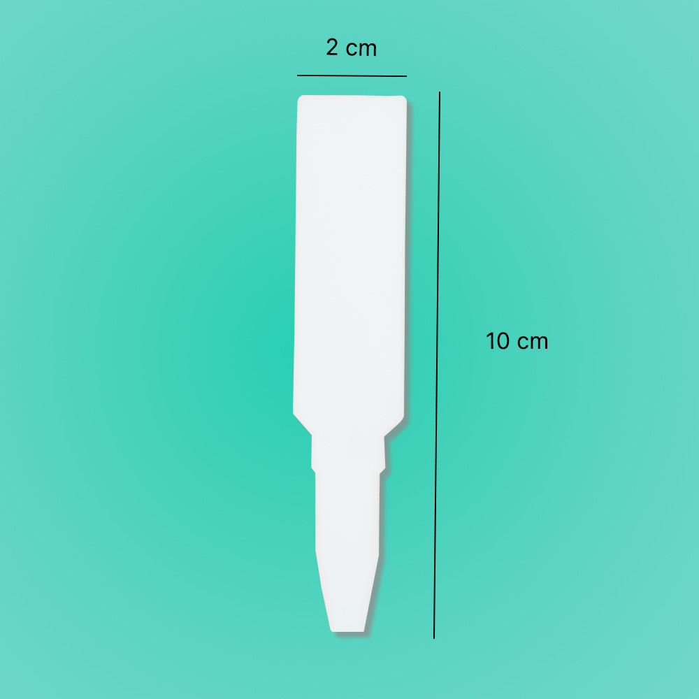 Arrow shape Plant Tag Marker label White for Home Gardening