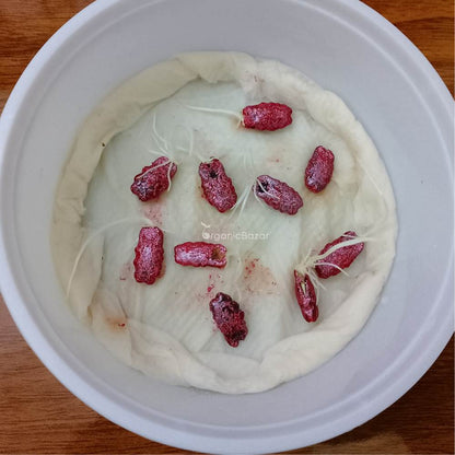 Snake Gourd (Chichinda) Dwarf White Short Seeds - 10 Seeds (चिचिंडा के बीज)