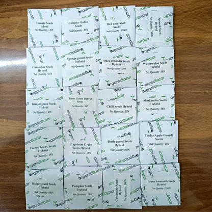 Summer Vegetable Seeds Kit (20 in 1)