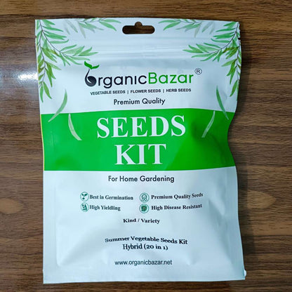 Summer Vegetable Seeds Kit (20 in 1)