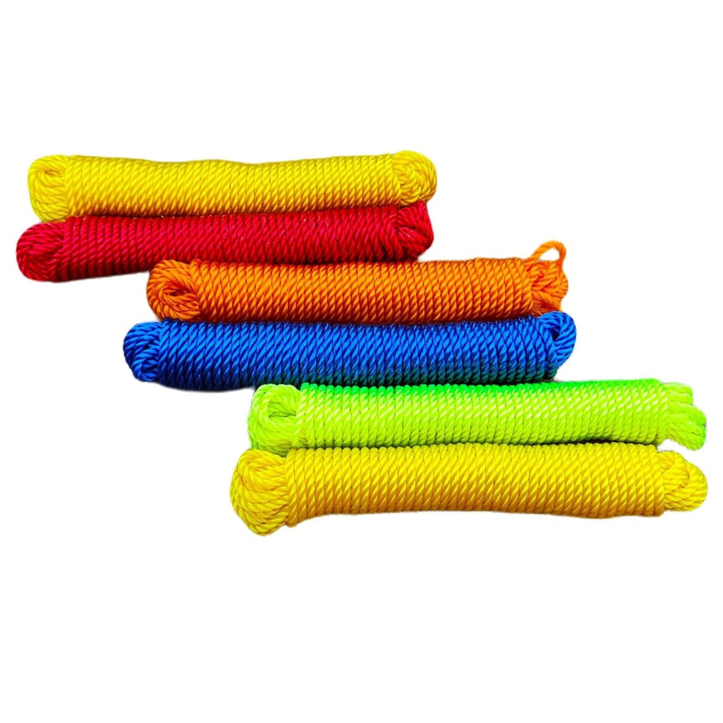 OrganicBazar Multipurpose Nylon Rope, Weather-Resistant, Durable – Multicolor Rope for Indoor & Outdoor Garden Use