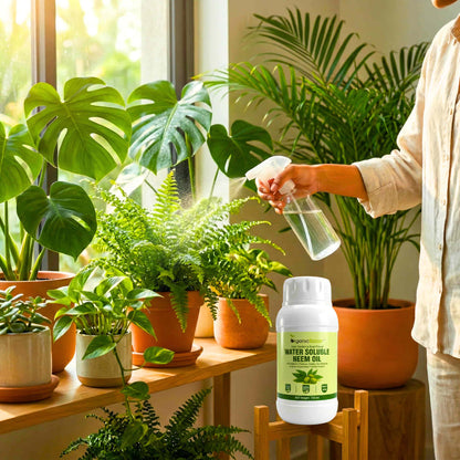Neem Oil for Pests Control Organic Pesticide (Cold-Pressed / Water-Soluble Neem Oil)