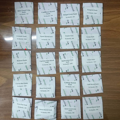 Winter Season Vegetables Seeds Kit – 20 Best Winter Vegetable Seeds for Terrace Gardening 🌱❄️