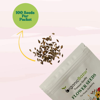 Zinnia Purple Flower Seeds (100 Seeds) High Germination/ Easy To grow/ Perfect for pots, balconies, or Terrace gardens