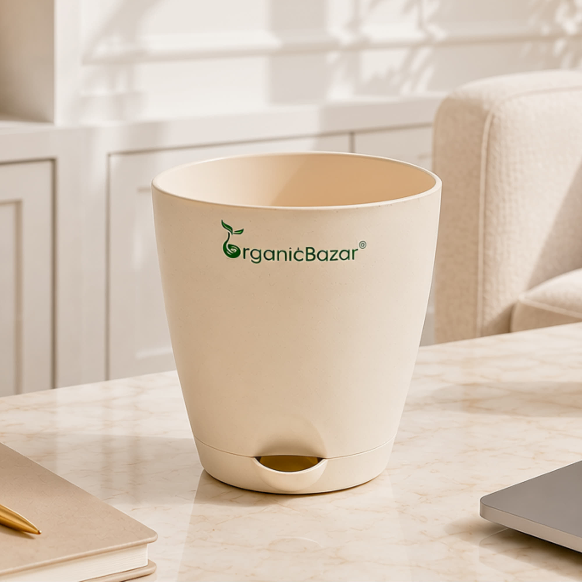 Aqua Pot | Self-Watering Plastic Planter | Indoor & Balcony Plants