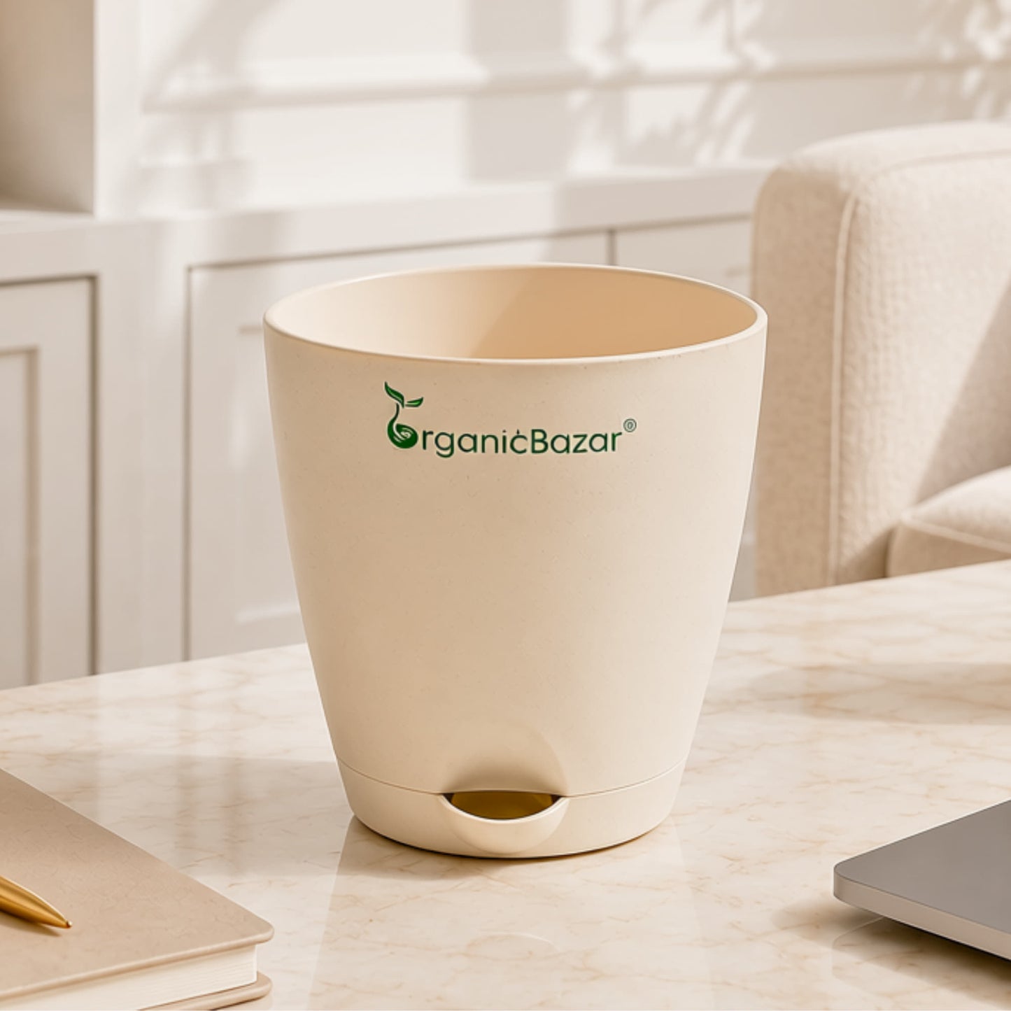 Aqua Pot | Self-Watering Plastic Planter | Indoor & Balcony Plants