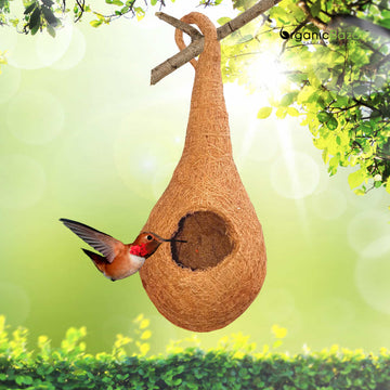 Coir Fibre Bird Nest for Garden