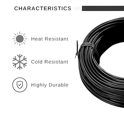 Multipurpose Cloth Drying Rope Wire – 10 Meters for Garden, Indoor & Outdoor uses | Strong & Rust-Resistant Clothesline