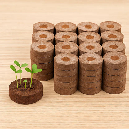 Coco Peat Coins Jiffy Bag for Seed Germination
