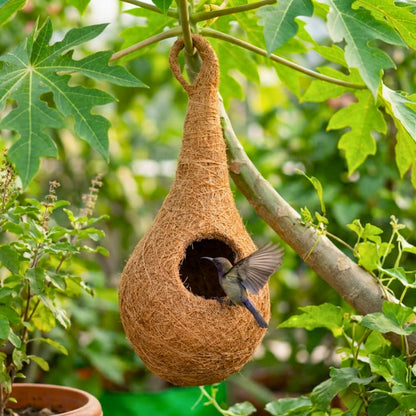 Coir Fibre Bird Nest for Garden