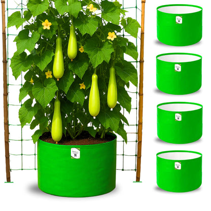 HDPE 24x18 Grow Bags for Terrace Gardening Extra Thick Premium Quality Grow Bags