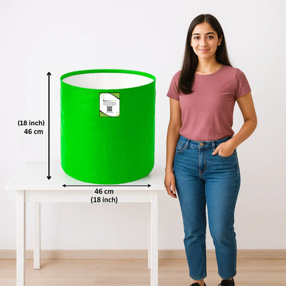 HDPE 18x18 Grow Bags for Terrace Gardening Extra Thick Premium Quality Grow Bags