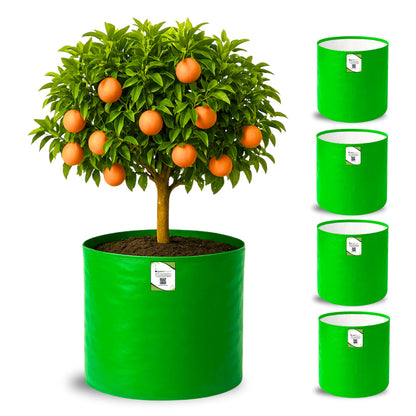 HDPE 18x18 Grow Bags for Terrace Gardening Extra Thick Premium Quality Grow Bags