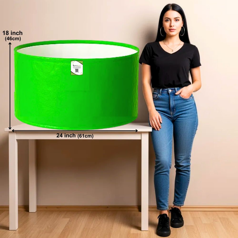 HDPE 24x18 Grow Bags for Terrace Gardening Extra Thick Premium Quality Grow Bags