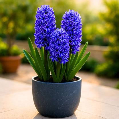 Hyacinth Blue Flower Bulbs (05N)