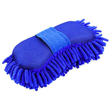 Microfiber Duster (Big) – Dual-Purpose Hand Mitt for Dry & Damp Cleaning | Ergonomic Grip, Ultra-Absorbent Chenille | Ideal for High Ceilings, Car Detailing, Windows & More