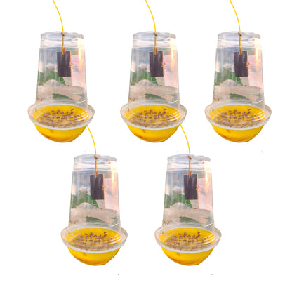 Melon Fruit Fly Trap With Pheromone Lure For Organic Gardening