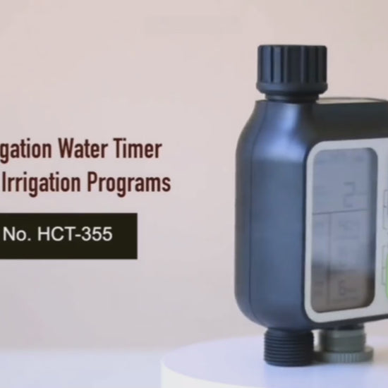 Automatic Water Timer for Drip Irrigation with Smart Rain Sensor