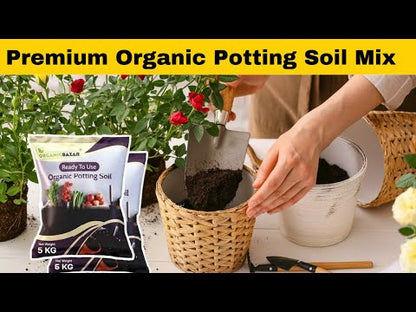 potting mix online Ready to Use Organic Potting Soil Mix for Home Gardening 10 kg – Organicbazar