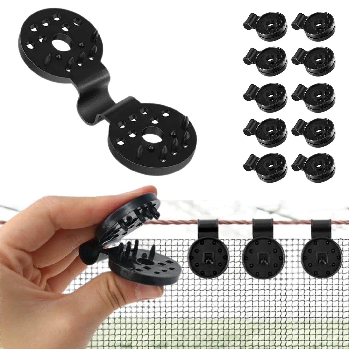 Shade Net Gripper Clip – Heavy-Duty Nylon-Plastic Clips for Shade Cloth, Bird Netting & Garden Covers