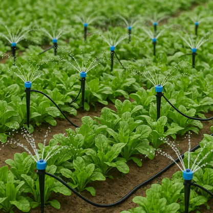 Water Flow Drippers Sprayer for Garden – Adjustable Irrigation System for Efficient Watering of Plants, Flowers, and Lawns