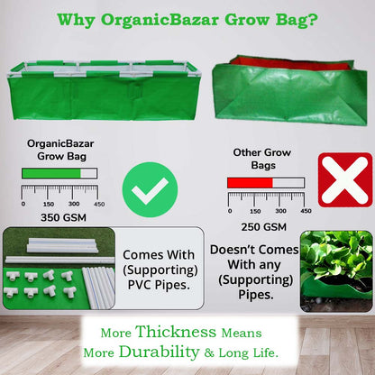 HDPE rectangular 60x12x12 inch