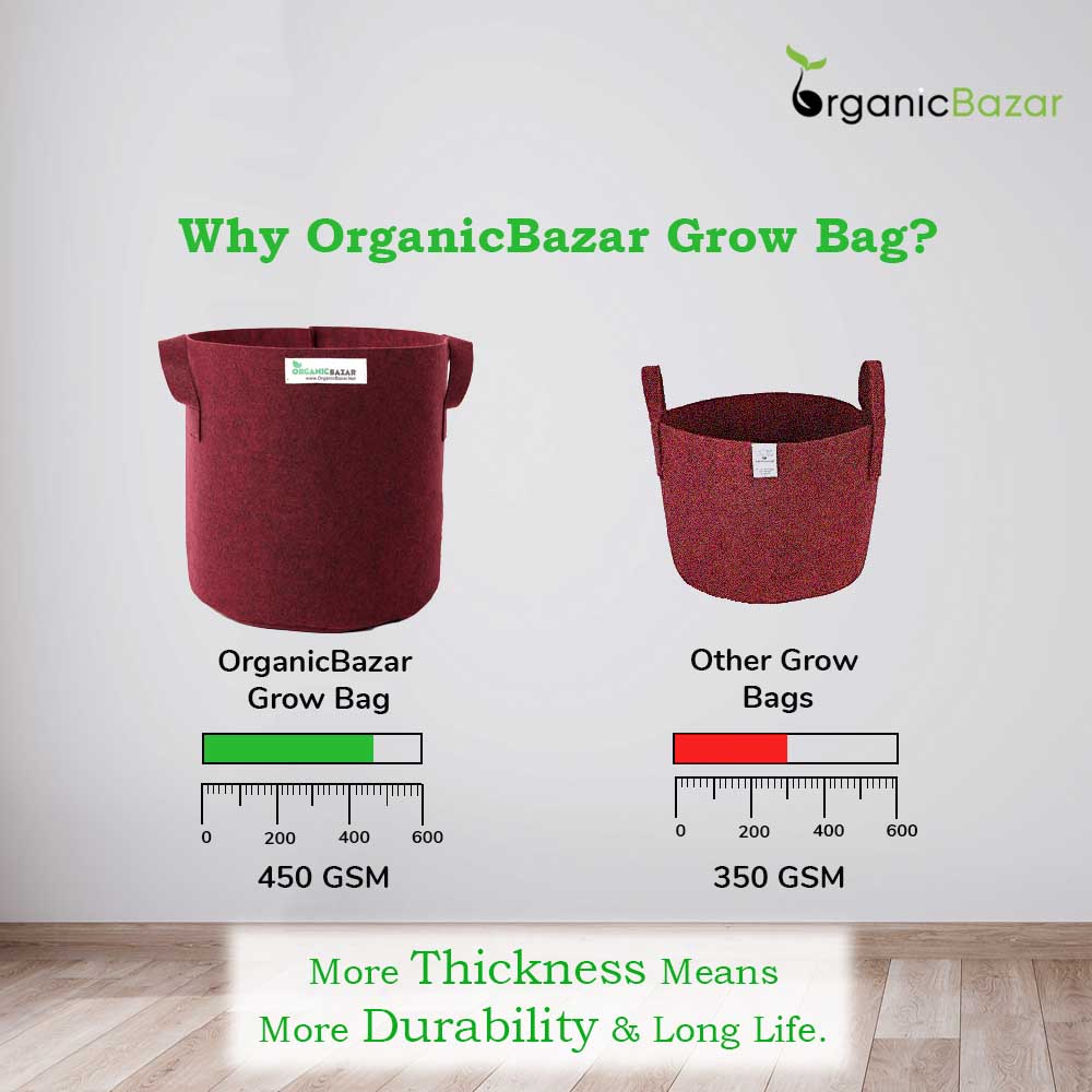 comparison of geo fabric grow bags