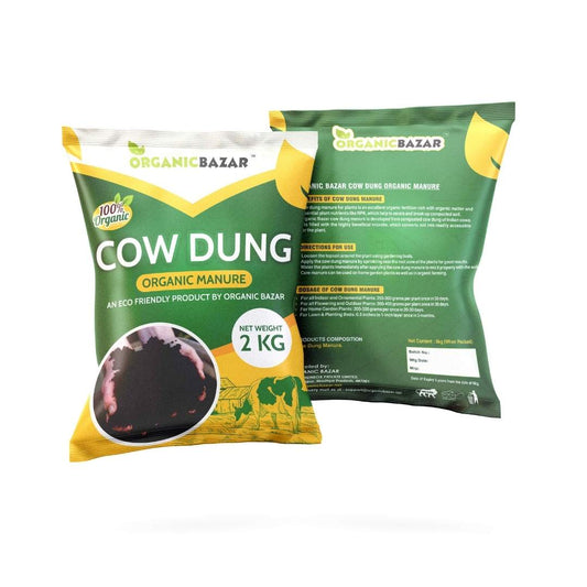 Cow Dung Manure Fertilizers for Plants 2 KG (2)