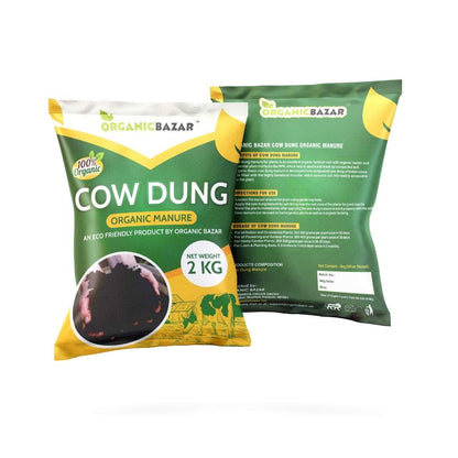 Cow Dung Manure Fertilizers for Plants 2 KG (2)