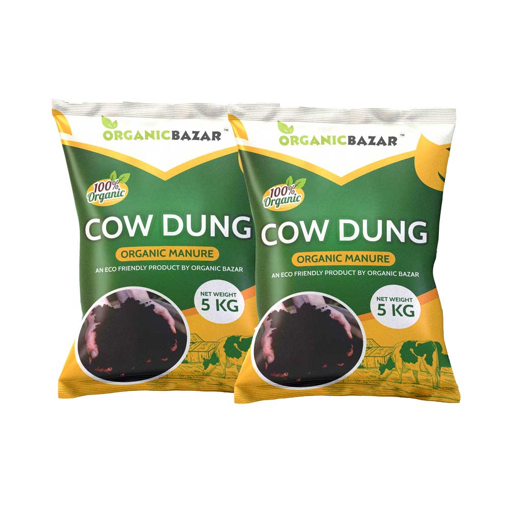 Cow-dung manure 5kg pack of 2