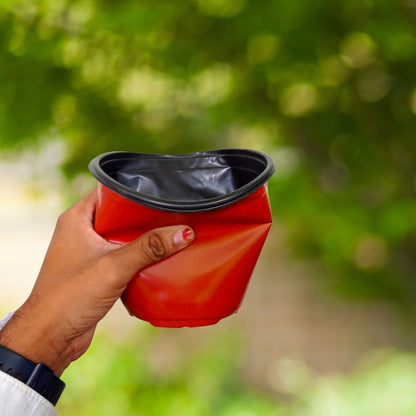 OB Thermoform pot 5 inch (torsion) Terracotta