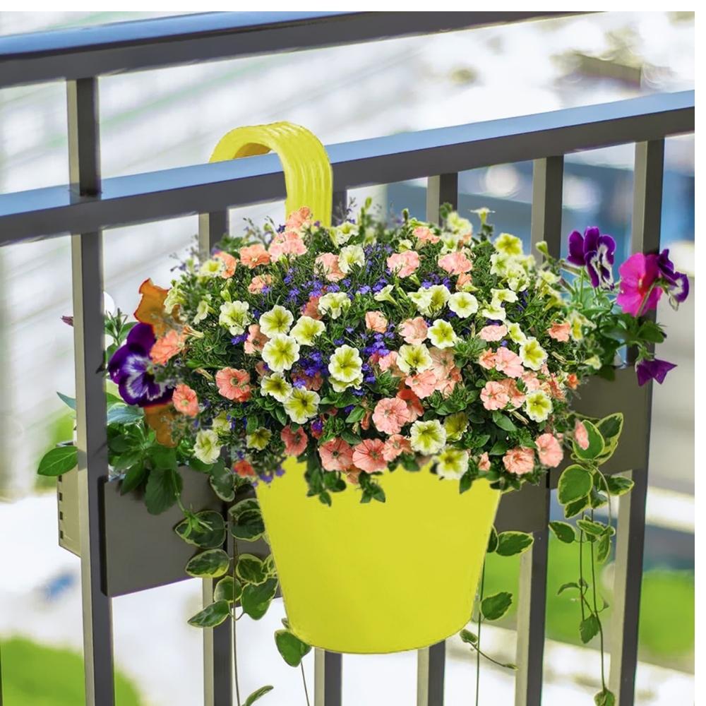 Plastic Hook Hanging Pot (4)