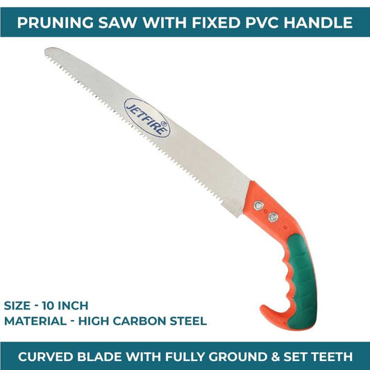 Pruning Saw with Fixed PVC Handle