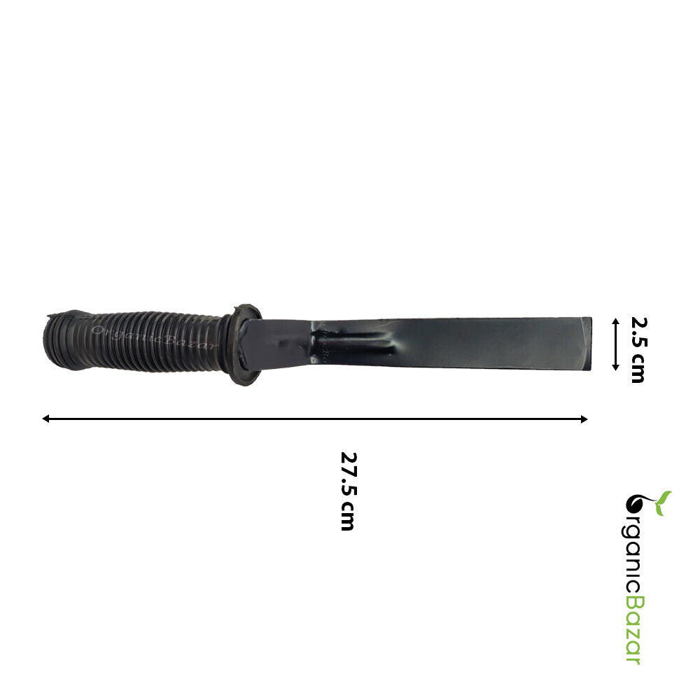 Rubber Grip Khurpa 1 inch Black