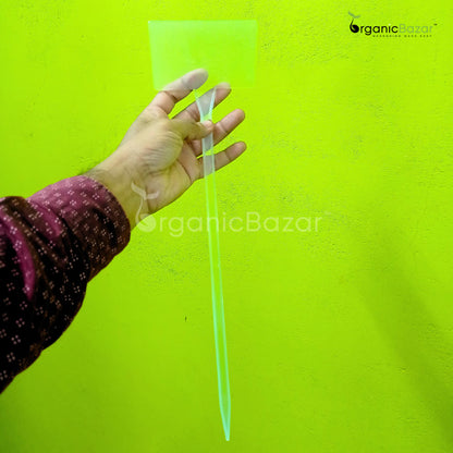 Transparent Big Plant Tag comparison