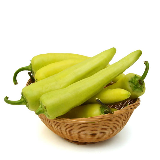 Chilli Yellowish Light Green (Thick wall fruits) F1 Hybrid Seeds