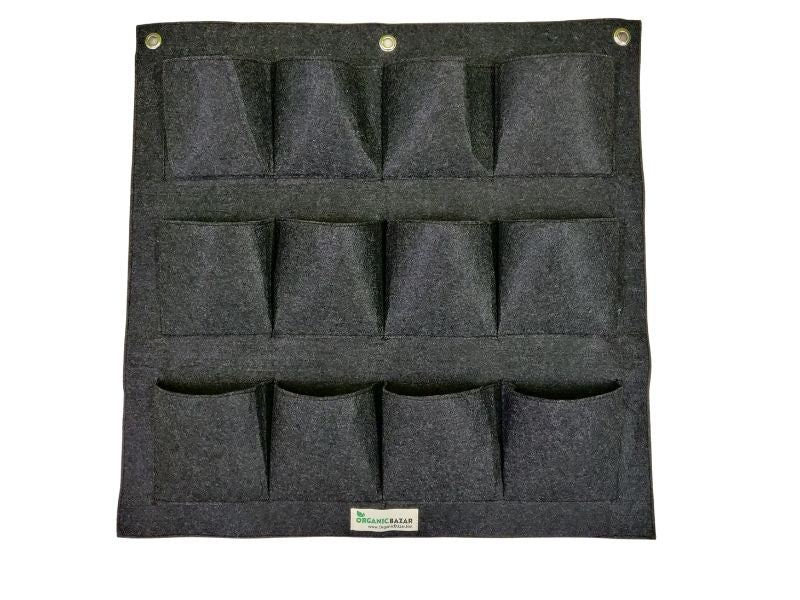 Vertical 12 Pockets Geo Fabric Grow Bag