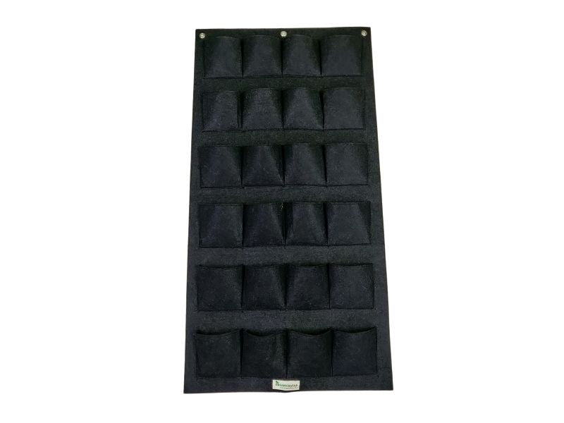 Vertical 24 Pockets Geo Fabric Grow Bag