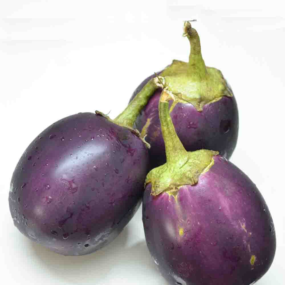 Brinjal Purple Round Seeds