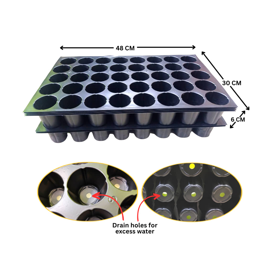 seedling tray dimensions 70 kb